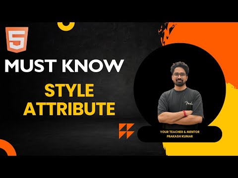 What is style attribute In HTML | Style Attribute | Day 7 | HTML #html #frontend #coding