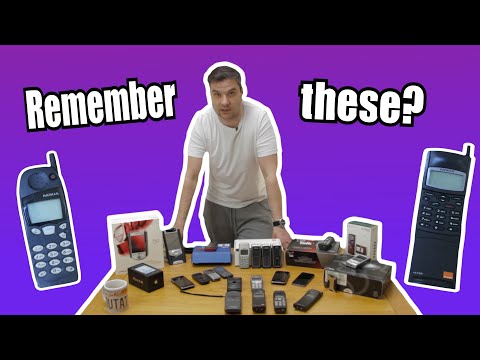 RETRO PHONES - How many did you have and can you spot the mistakes?