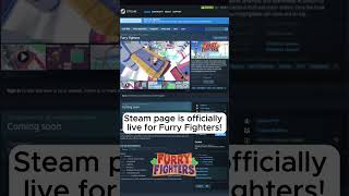 Furry Fighters is live on Steam!