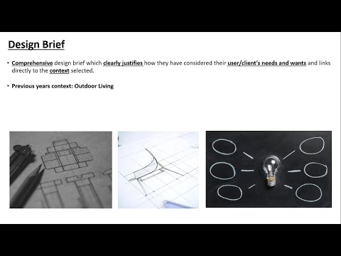 GCSE - Design Brief