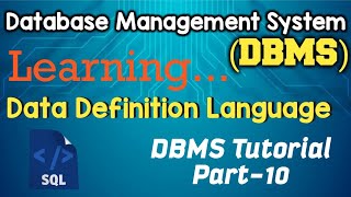DDL (Data Definition Language) || DBMS/RDBMS Tutorials Part-10 #rdbms #dbmstutorials #factsknowledge