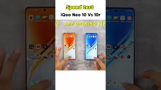 “iQOO Neo 10 vs 10R Speed Test —🔥 Which One's Faster?”