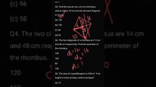 mensuration 2d//quadrilateral//part:-3//sscgdexamination//railwayntpcexamination