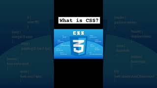 What is CSS? in one Reel #css #css3 #css3course