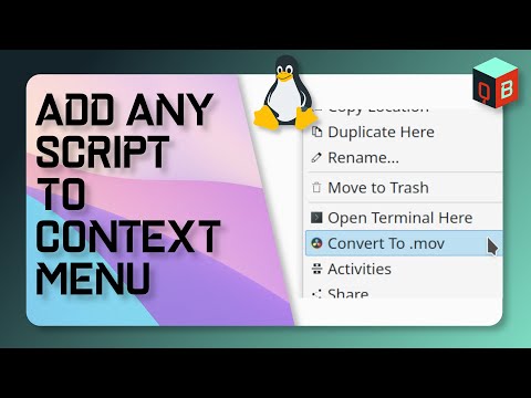 Convert videos from right-click menu