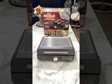 Unboxing my ninja sizzle ❤️ #ninja #ninjagrill #cookinggadgets #cookingathome #grill #grilling