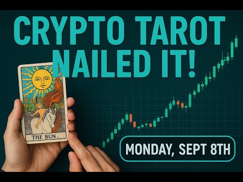 The Cards Don’t Lie: My Sept 8 Crypto Forecast Came True 🔮