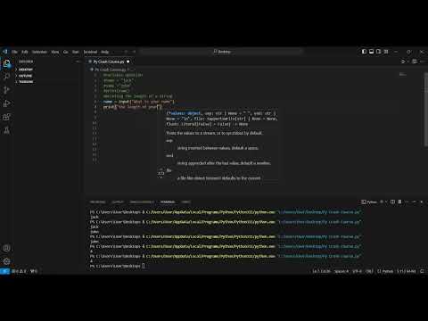 Python Crash course (lecture 1)