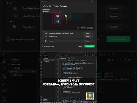 PowerToys workspaces