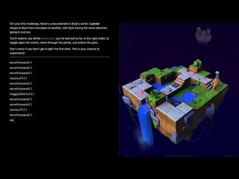 Apple Swift Playgrounds - Learn to Code 1 - Portal Practice