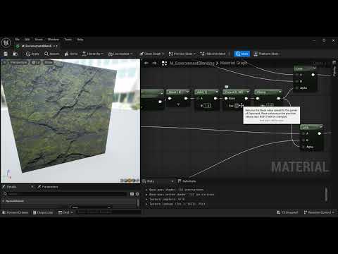 Unreal Engine | Environment Blend Shader