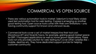 Test Automation Tools - a brief idea