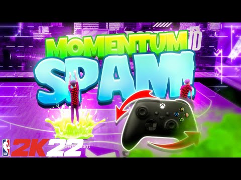 😈 HOW TO MOMENTUM SPAM ON NBA 2K22! ULTIMATE DRIBBLE GOD TUTORIAL! HOW TO DO THE MOMENTUM SPAM 2K22