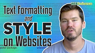 Text Formatting and Style For Websites - A Few Ways To Spice Up Your Typography