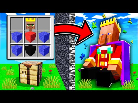What I CRAFT Comes to LIFE In a MOB BATTLE!!!