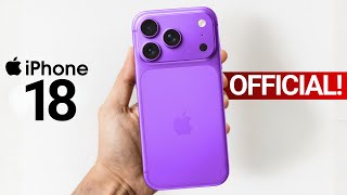 iPhone 18 Pro - FINALLY OFFICIAL!!
