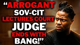 Entitled Sovereign Citizen RANTS About “Denied Evidence”… Until The Judge SILENCES Him