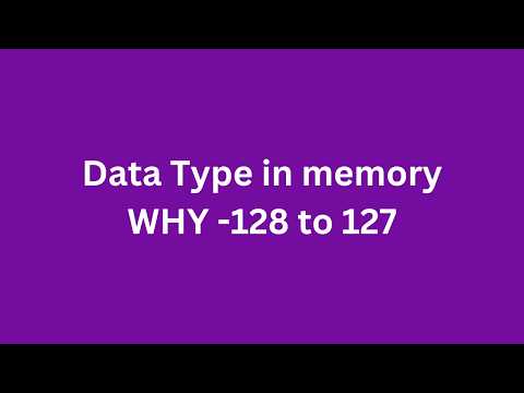 ranges of data types