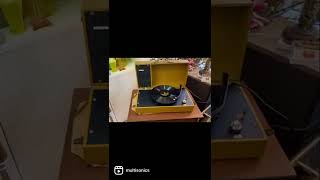 1960s Philips Carnaby Portable Record Player Goes For A Spin at Multisonics