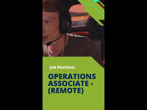 Hiring for Operations Associate | Backend-Operations Job | WFH Job | Remote Job | Online Job