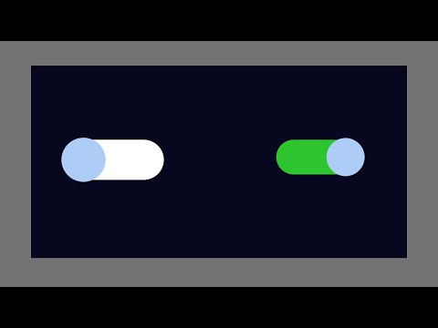 Pure CSS Toggle On/ Off (Learn in 5 minutes) | HTML and CSS | Free Source Code