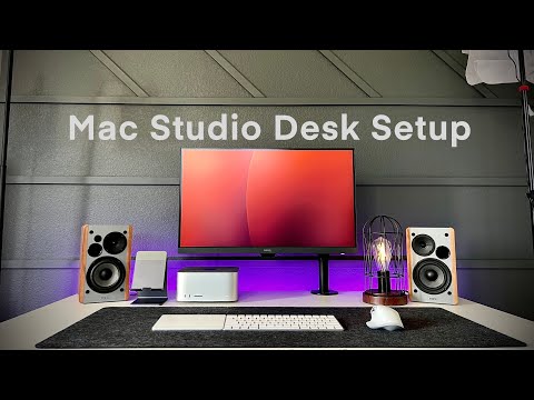 2023 Desk Setup Tour ft. M1 Max Mac Studio