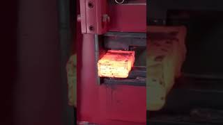 Massive Billet for Knife Makers Challenge #blacksmithing #damascus #coalironworks #forgewelding