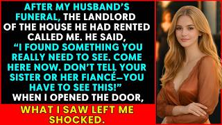 After My Husband’s Funeral, The Landlord Called Me, “You Need To See This. Don’t Tell Your Sister”
