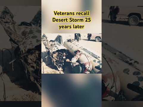 Veterans recall Desert Storm 25 years later