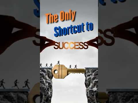 The only shortcut to success #entrepreneurmindset #businessgrowth