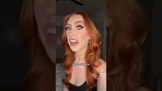 Getting my makeup done by a professional #pelirroja #makeup #fullface #telenovelas #latina