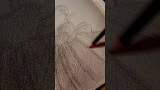 How to get started colored pencils drawing#shorts#howtogetstarted#coloredpencils#gonewiththewind