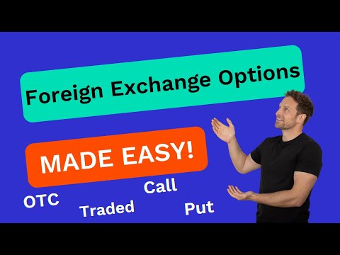 Foreign exchange options - finally made easy! Understand the core concepts in under 8 minutes