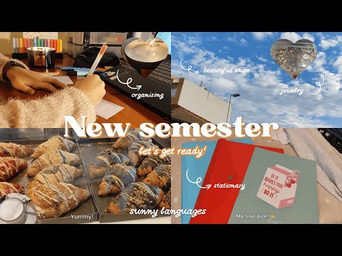 💫 Preparing for the New Semester: Ultimate Uni Organization, Cleaning, & Cozy Vibes ☕💖📚