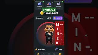 dailychiper#chiper#chipercode#promocode#dailycode#hamstar#chipercode#26/06/24#Hamstar code#chiper