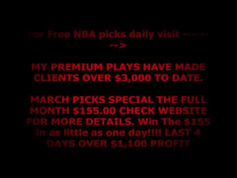 nbacapper free selection 03.06.10 nba free picks betting information
