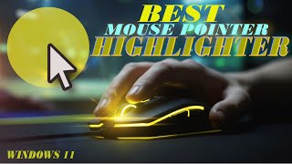 how to add  highlighter/ yellow circle to the mouse pointer/ cursor