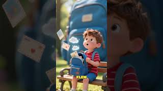 The Backpack That Wanted to Fly  #CartoonMagic #KidsAdventure #DreamBig #Animation
