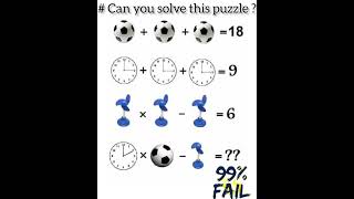 #canyousolvemathspuzzles #howtosolvemathspuzzles #braingames #puzzlechallenges