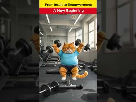 A Chubby Cat's Fitness Journey.  #shorts #viralvideo #trendingshorts