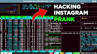 Hacking instagram prank 🤡 using kali linux || instagram hacking