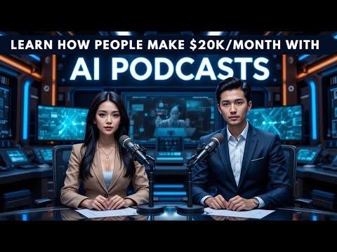 Evolution of AI: How to Start a Zero-Cost Faceless AI Podcast & Earn $20K/Month #ai