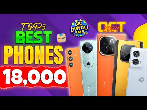 Top 5 Best Phones Under ₹18,000 In Diwali Sale 2024 | Big Diwali & Dhanteras Sale !
