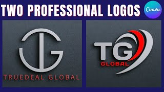 How to Create✌️Professional Logo in Canva