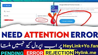 Hylink.me +Yofan Monitization | Fixing Yofan Adsense Approval Errors" | adsense approval Error