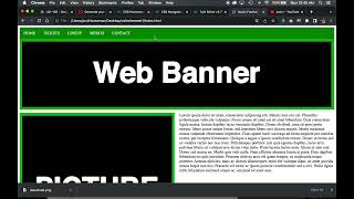 Web Design Basics : Creating Navigation Bars