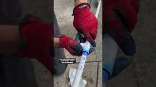 Easy DIY underground sprinkler. Love, Dad