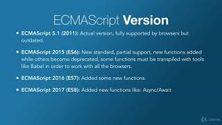 Modern JavaScript The Complete Course - Build +10 Projects : JavaScript Ecosystem