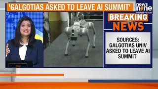 Galgotias University Removed from AI Summit Over Chinese Robot Dog Controversy
