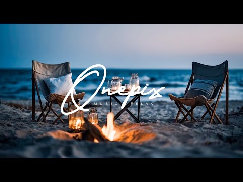 🔥 2+ Hours of Relaxing Jazz by the Firepit 🌊✨ Perfect for Study, Work & Sleep